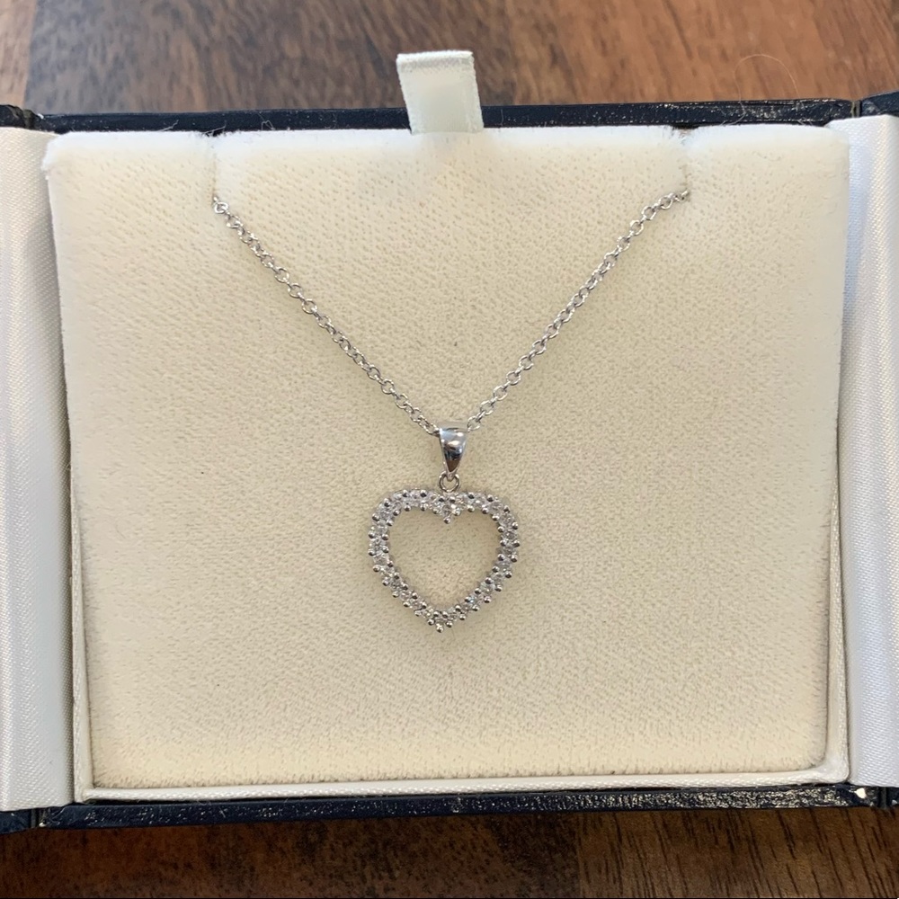 HEART PENDANT NECKLACE 14K GOLD